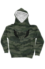 Load image into Gallery viewer, F&B Egyptian Black Wings Camo Liner Hoody