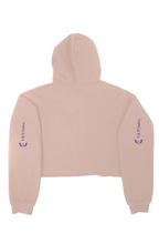 Load image into Gallery viewer, F & B SPIRIT WAVE CROP HOODIE PEACH