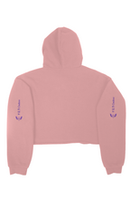Load image into Gallery viewer, F & B SPIRIT WAVE CROP HOODIE PINK