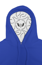 Load image into Gallery viewer, F & B ROYAL BLU CROSS LINER HOODIE