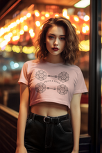 Load image into Gallery viewer, F & B WILD FLOWER CROP TEE