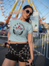 Load image into Gallery viewer, F & B RED ROSE CROP TEE