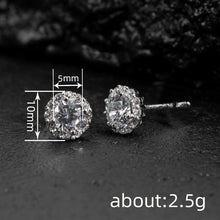 Load image into Gallery viewer, Round Moissanite Stud
