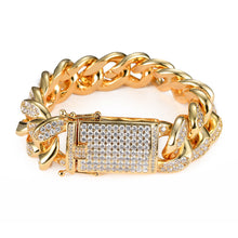 Load image into Gallery viewer, Men's Bold And Wide Cuban Bracelet
