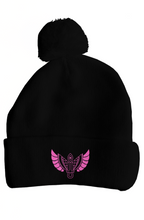 Load image into Gallery viewer, Pink Wing Egyptian beanie
