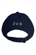 Load image into Gallery viewer, F&amp;B Gray Wings Navy Blu baseball caps
