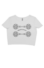 Load image into Gallery viewer, F&amp;B Wild Flower crop tee
