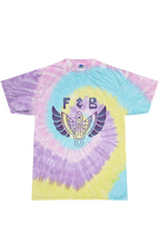 Load image into Gallery viewer, F&amp;B Two Tone wings Youth Jelly Bean Tie Dye T Shir
