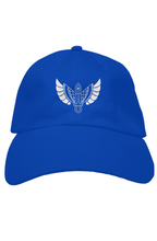 Load image into Gallery viewer, F&amp;B ROYAL BLU WHITE WING BASEBALL CAP
