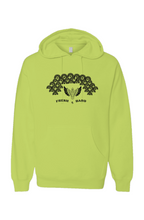 Load image into Gallery viewer, F &amp; B FISH SCALE HOODIE (lemon lime)
