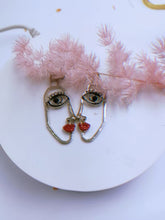 Load image into Gallery viewer, Eye &amp; Heart Earrings
