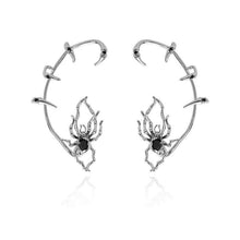 Load image into Gallery viewer, Dark Spider Ear Cuff Bone Clip
