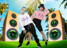 Load image into Gallery viewer, F &amp; B SPIRIT WAVE CROP TOP HOODIE
