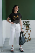 Load image into Gallery viewer, F &amp; B SOFT SUNRISE CROP TEE
